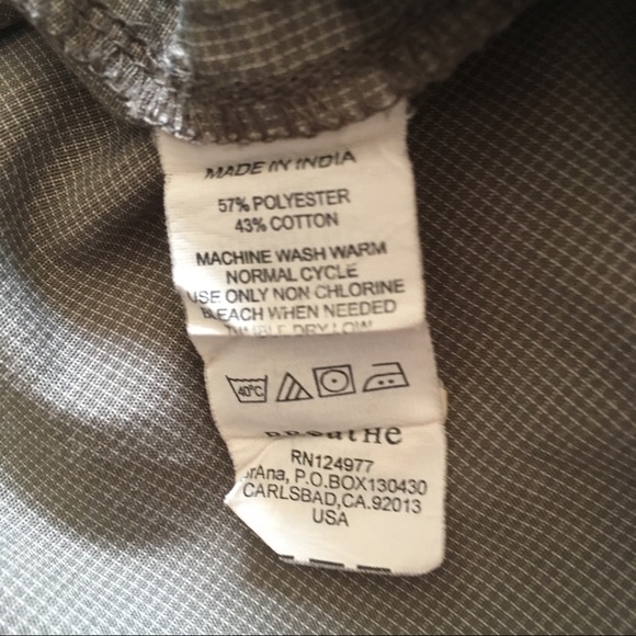 PrAna Men's Button Down Long Sleeve Shirt - Picture 6 of 6